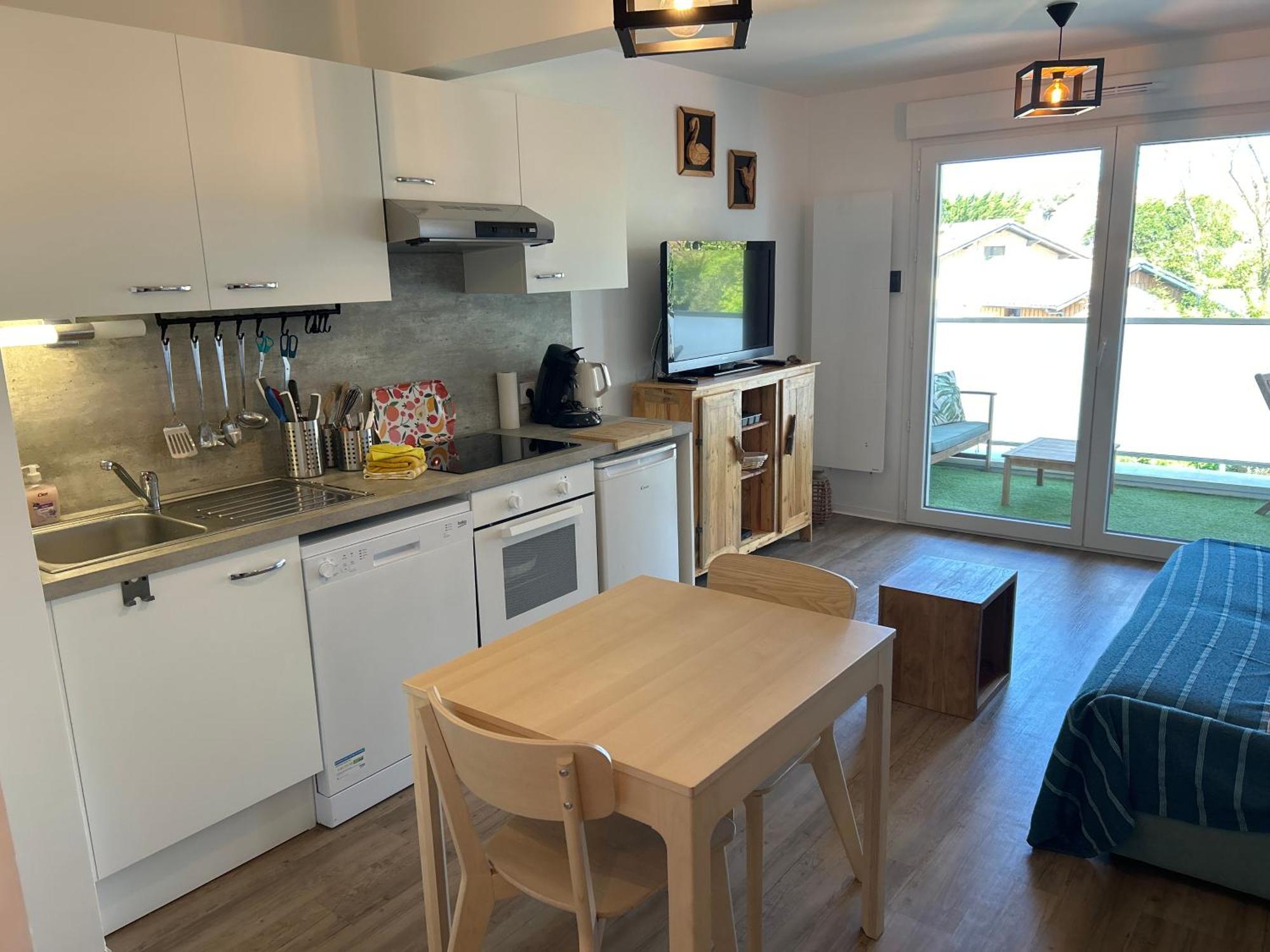 Apartment Au Coeur De Ocean Neuf Avec Parking Lacanau